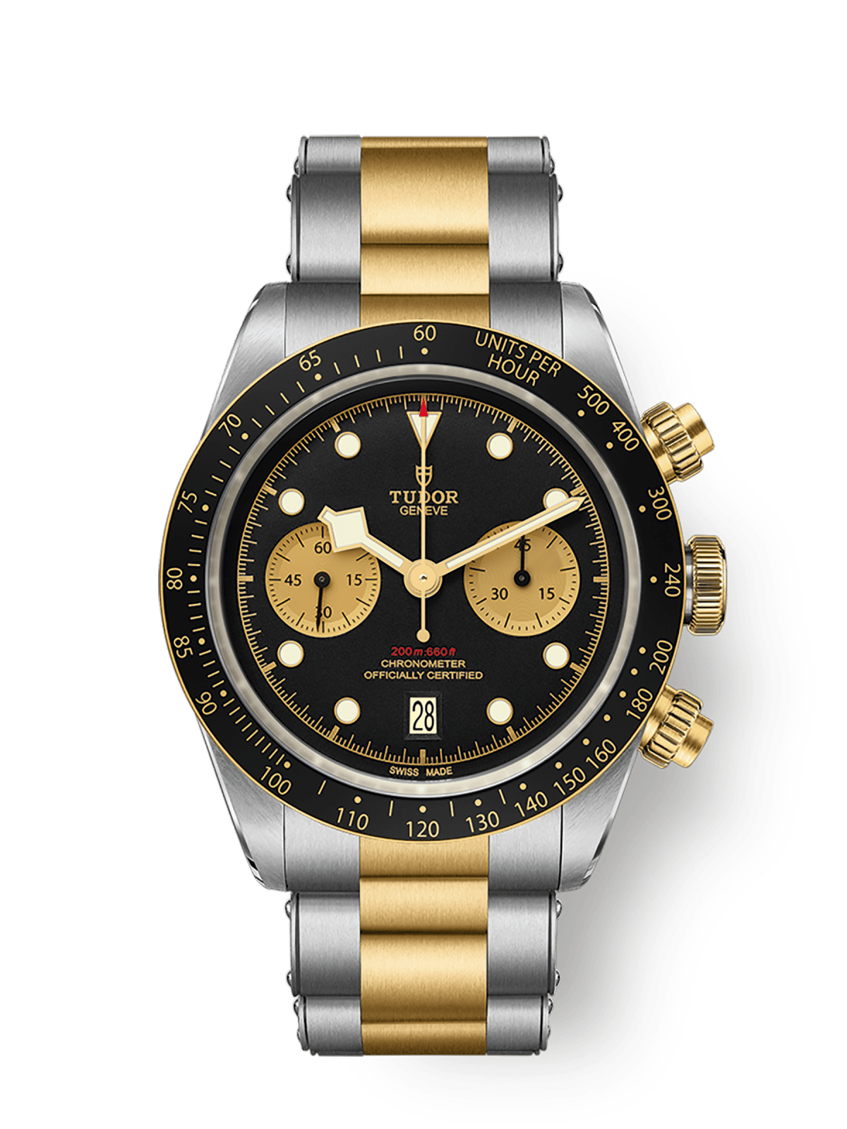 Tudor Black Bay Chrono S&G 41mm steel case Steel and yellow gold bracelet M79363N-0001