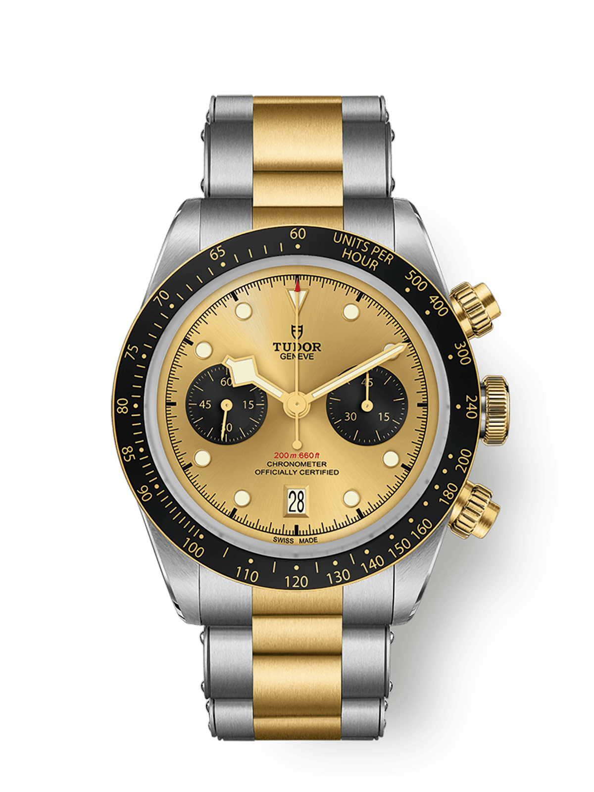 Tudor Black Bay Chrono S&G 41mm steel case Steel and yellow gold bracelet M79363N-0007