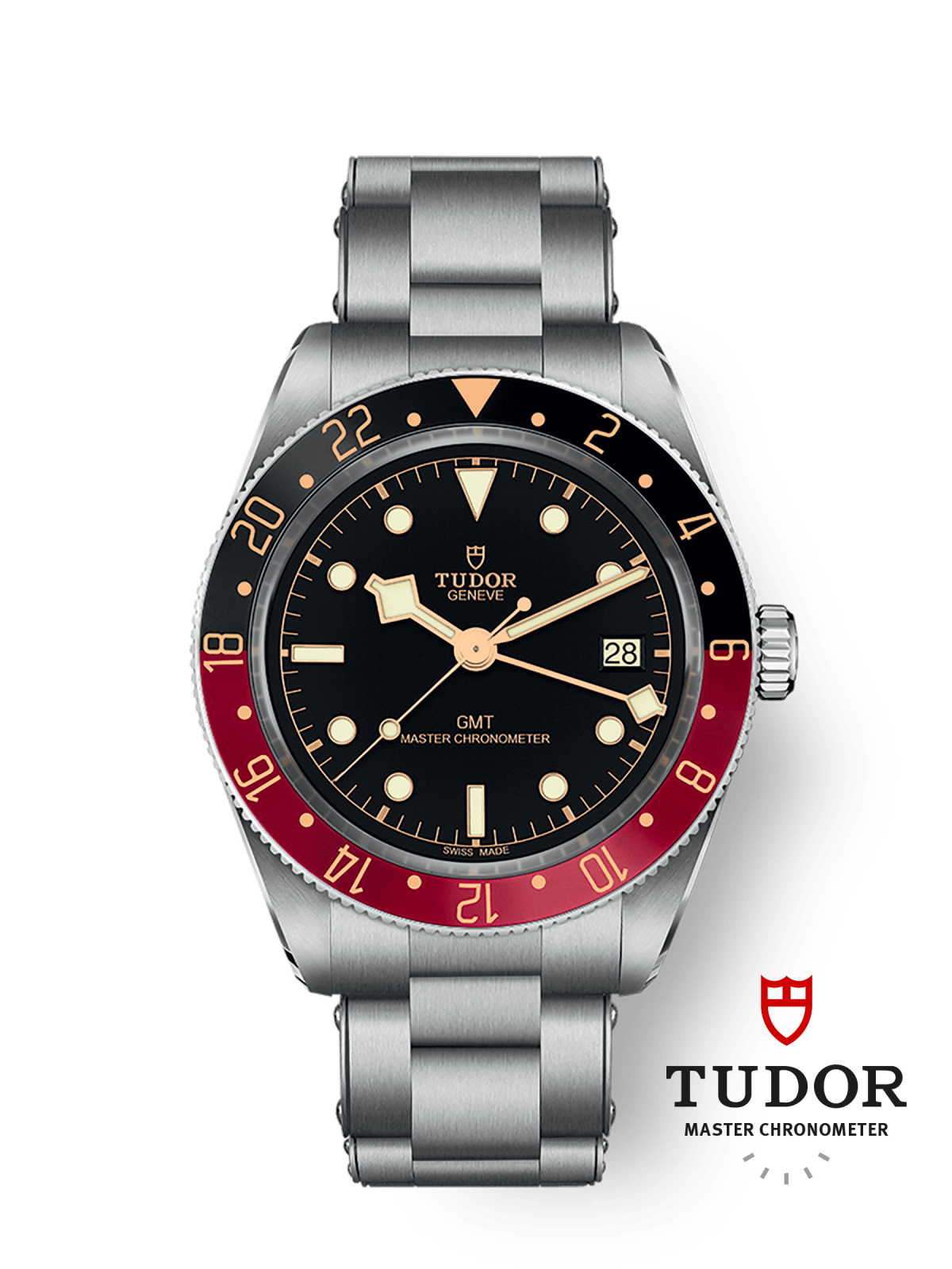 Tudor Black Bay 58 GMT 39mm steel case Black and burgundy bezel M7939G1A0NRU-0001