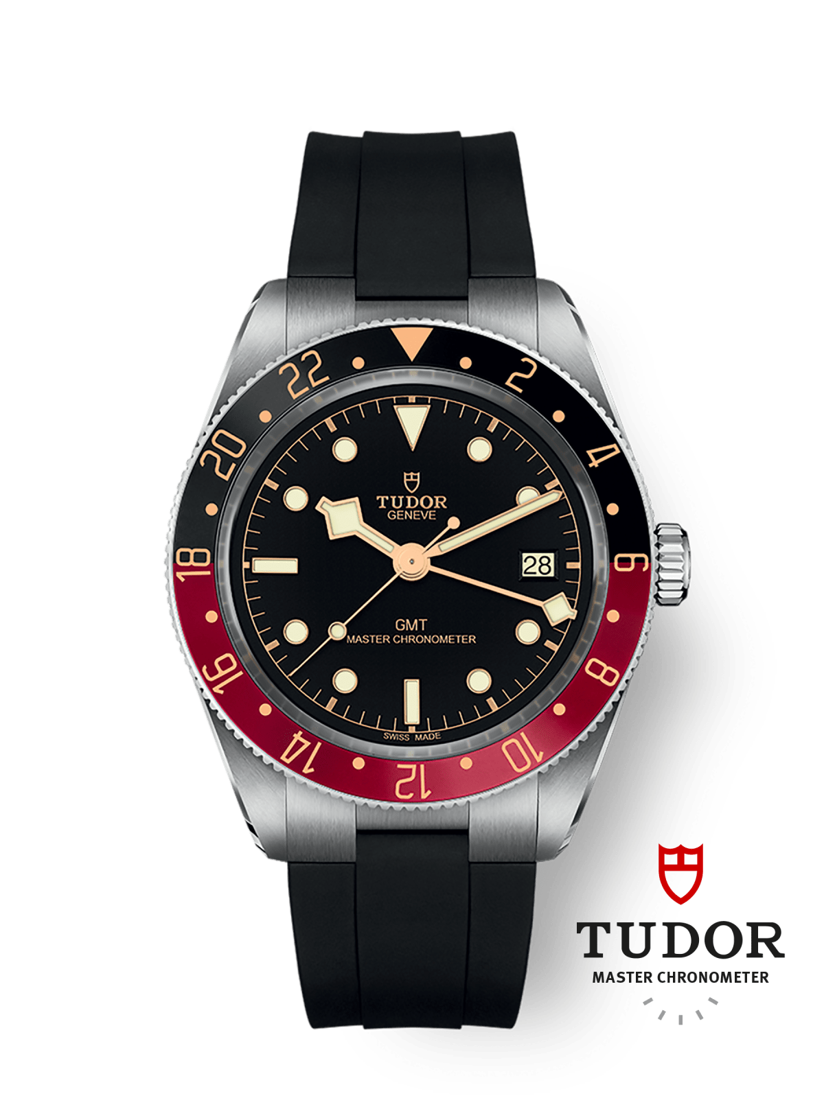 Tudor Black Bay 58 GMT 39mm steel case Rubber strap M7939G1A0NRU-0002