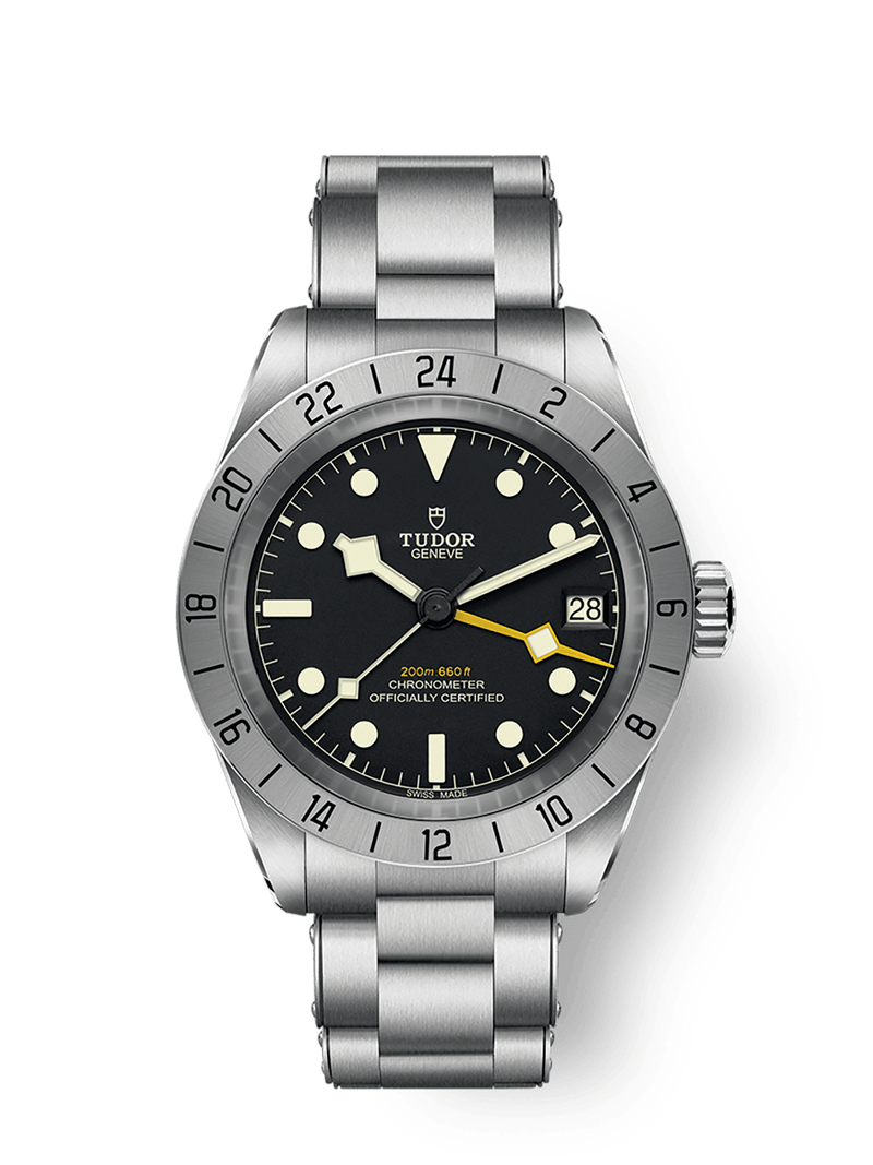 Tudor Black Bay Pro 39mm steel case Riveted steel bracelet M79470-0001