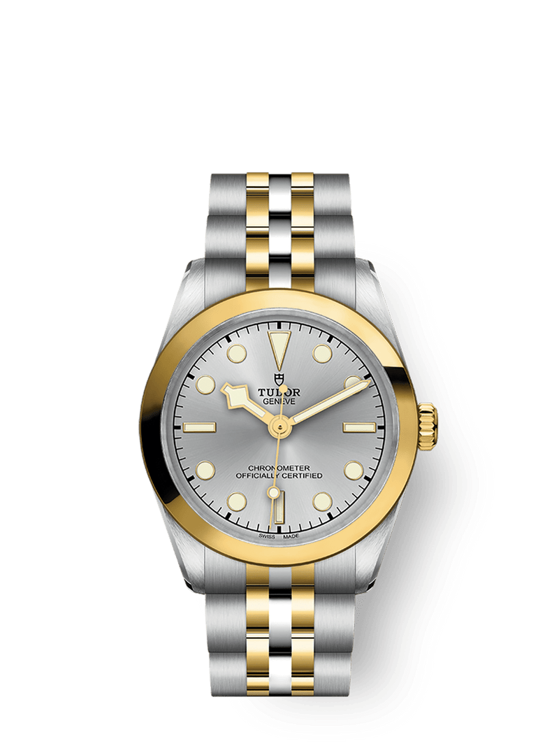 Tudor Black Bay One 31 S&G 31mm steel case Yellow gold bezel M79603-0002