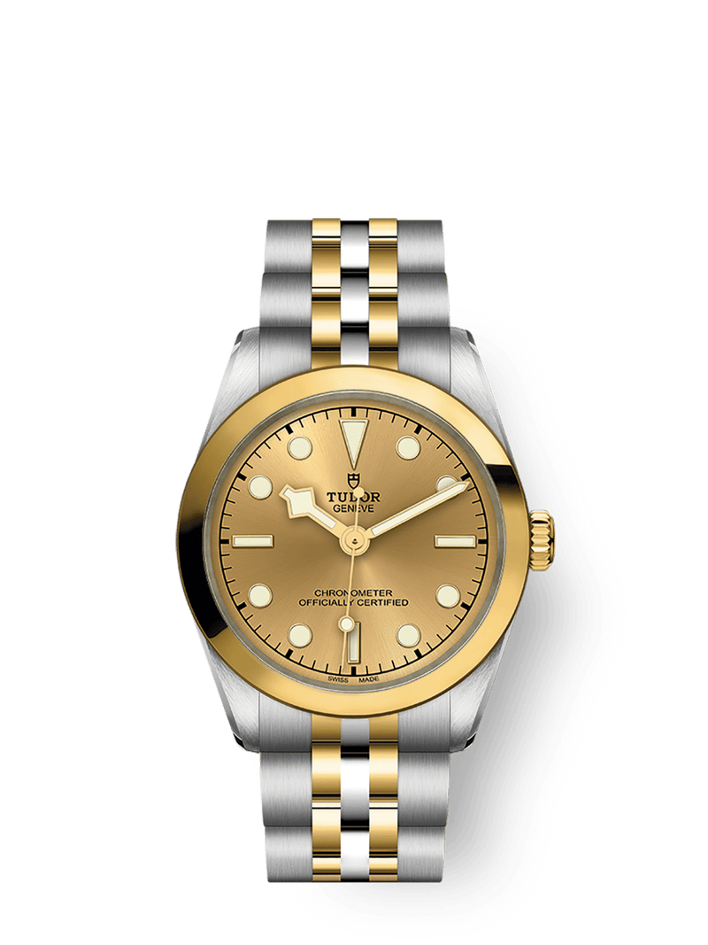 Tudor Black Bay One 31 S&G 31mm steel case Yellow gold bezel M79603-0005