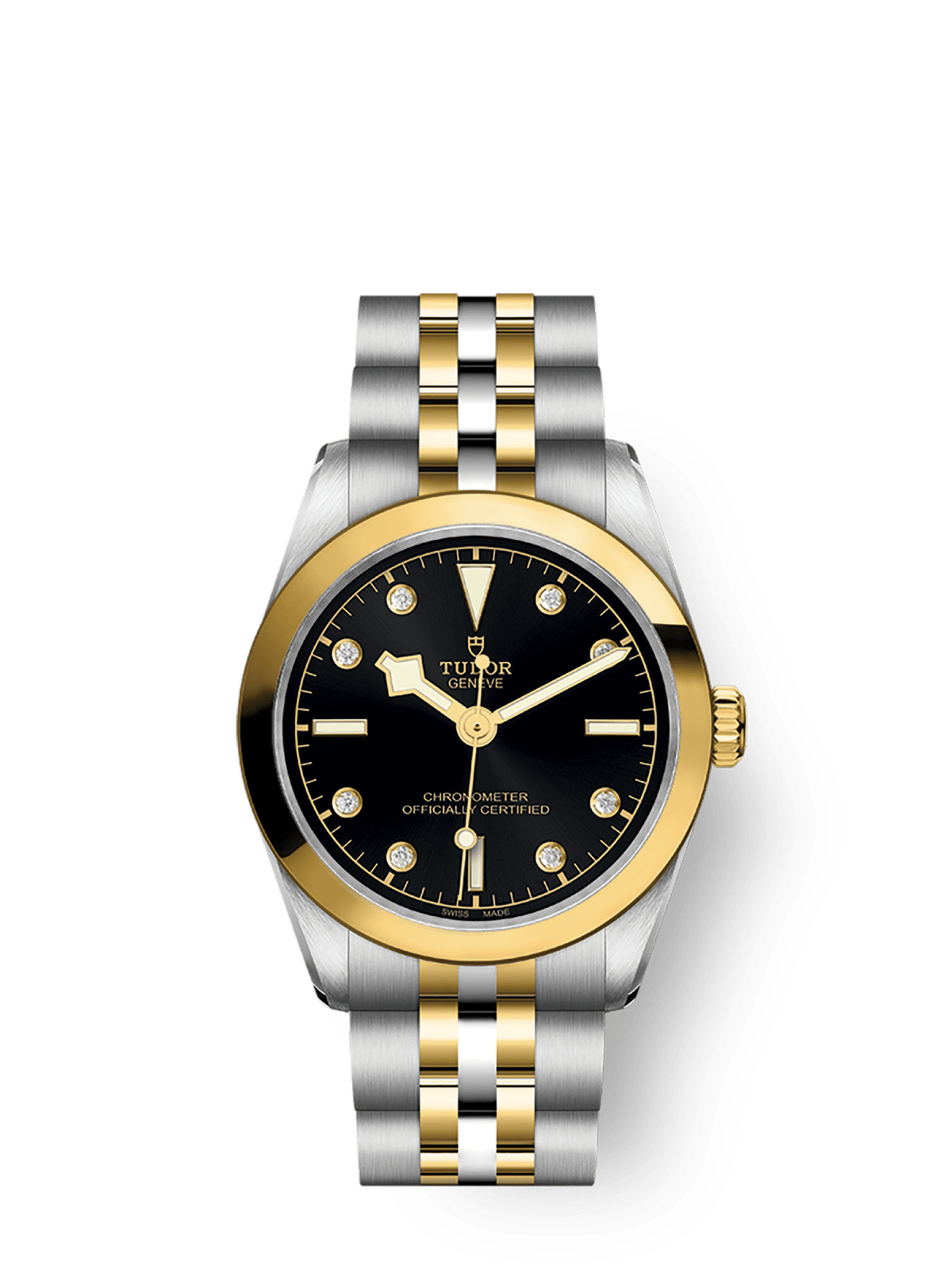 Tudor Black Bay One 31 S&G 31mm steel case Diamond-set dial M79603-0006