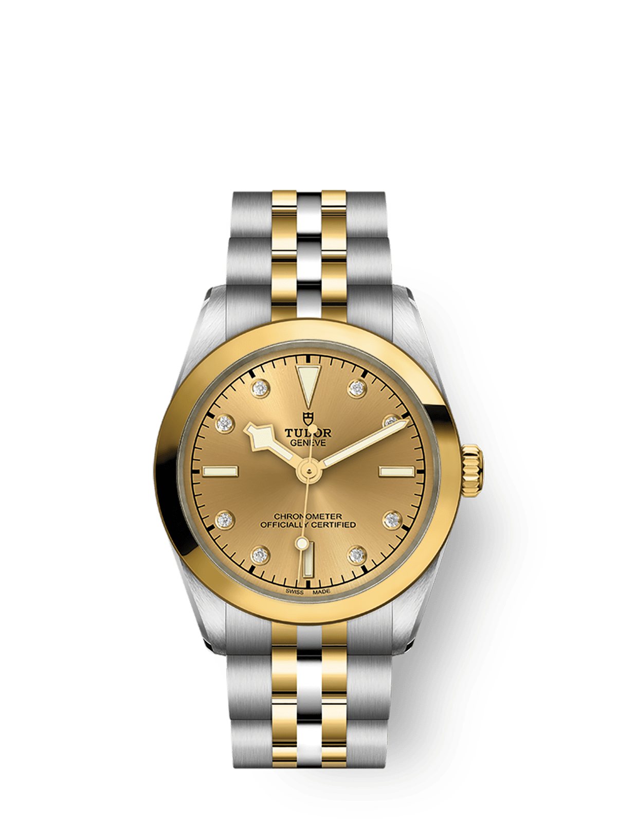 Tudor Black Bay One 31 S&G 31mm steel case Diamond-set dial M79603-0008