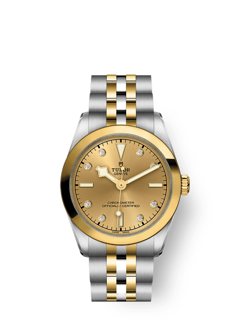 Tudor Black Bay One 31 S&G 31mm steel case Diamond-set dial M79603-0008