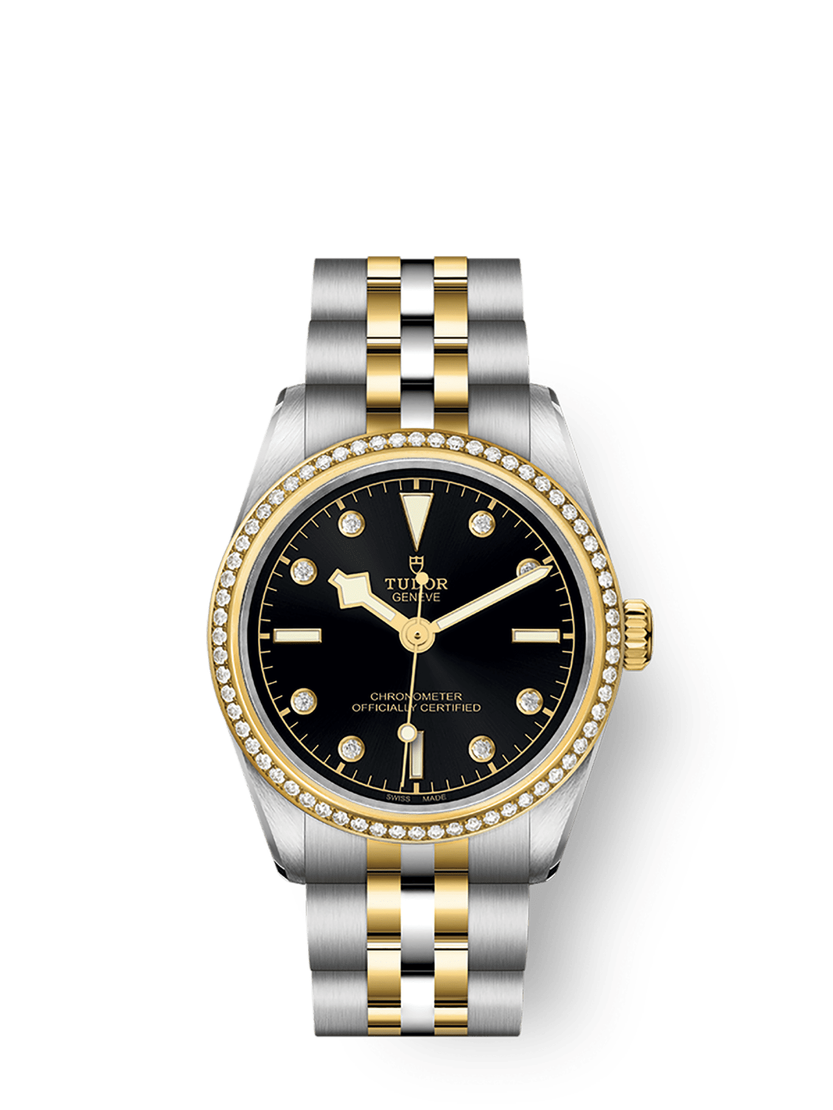 Tudor Black Bay One 31 S&G 31mm steel case Diamond-set dial M79613-0005