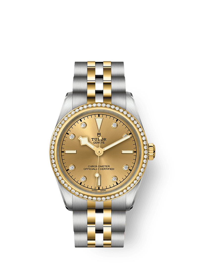 Tudor Black Bay One 31 S&G 31mm steel case Diamond-set dial M79613-0007