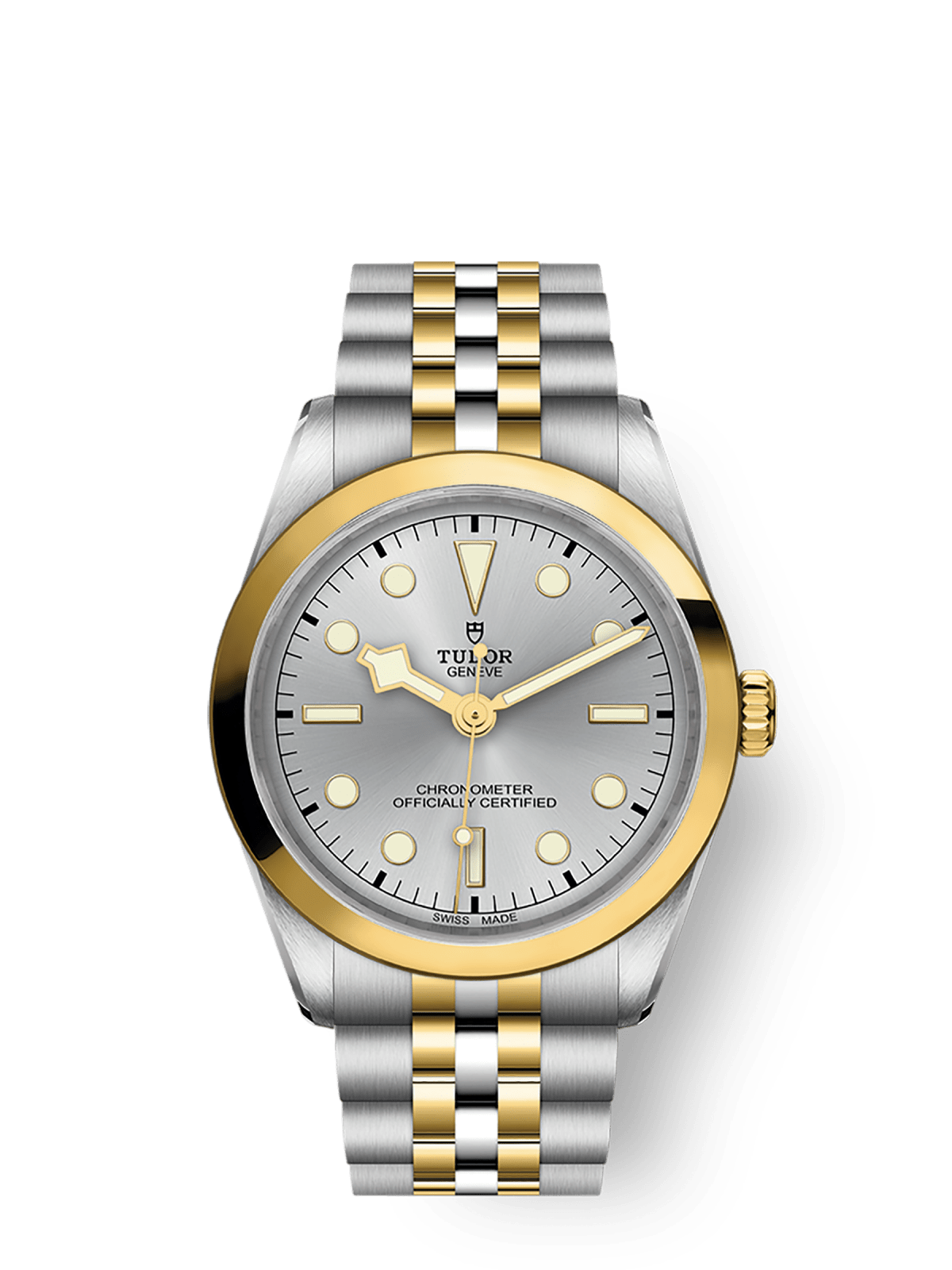 Tudor Black Bay One 36 S&G 36mm steel case Yellow gold bezel M79643-0002