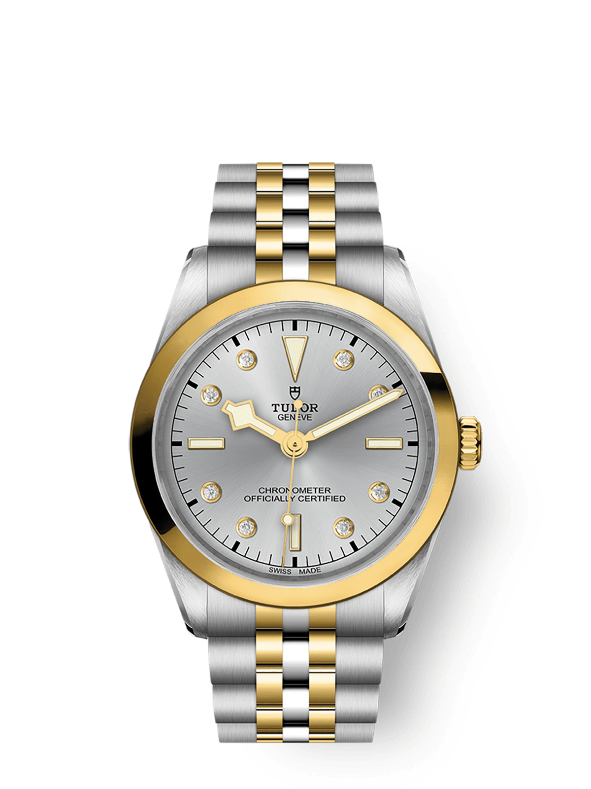 Tudor Black Bay One 36 S&G 36mm steel case Diamond-set dial M79643-0007