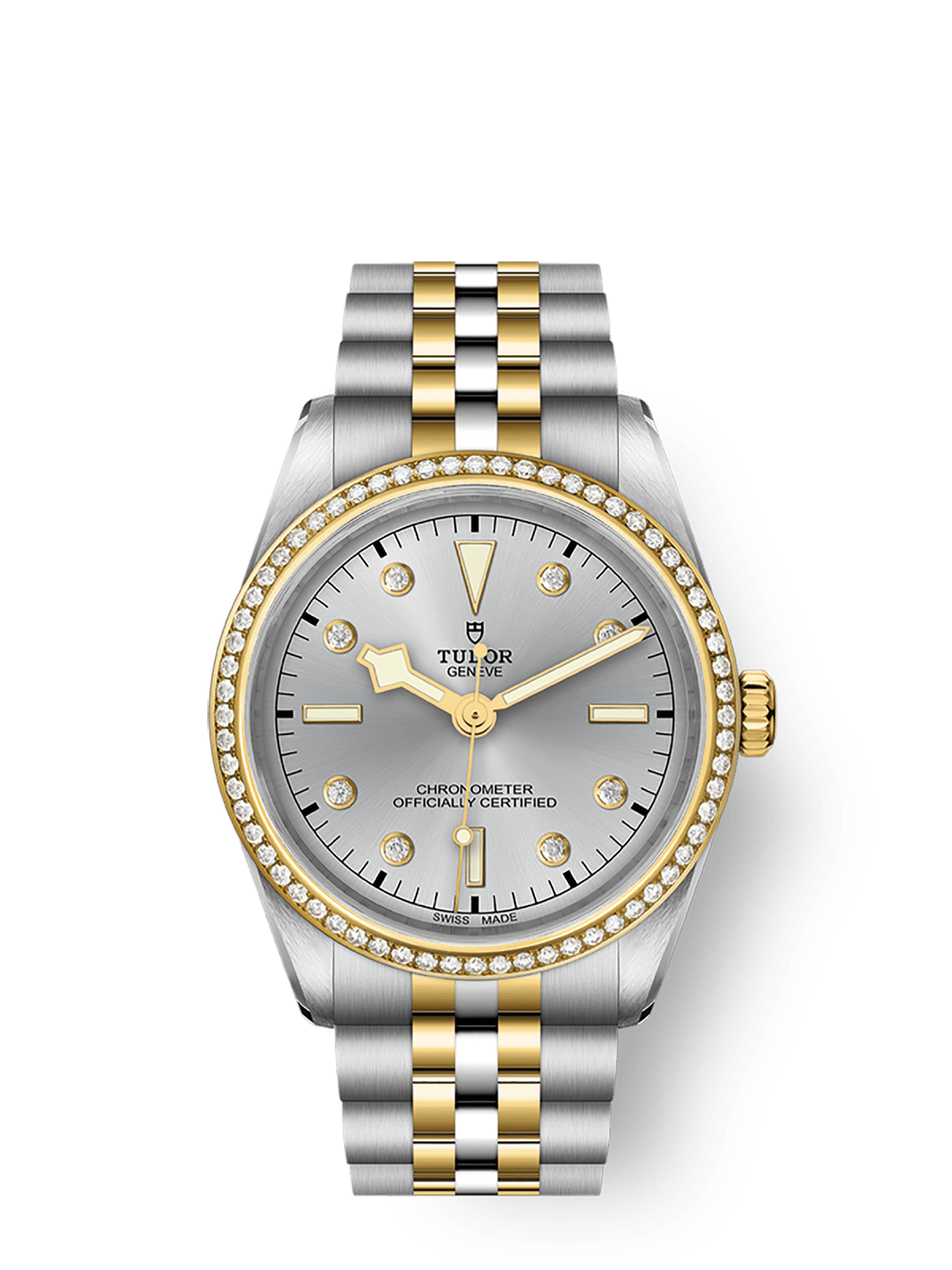 Tudor Black Bay One 36 S&G 36mm steel case Diamond-set dial M79653-0006