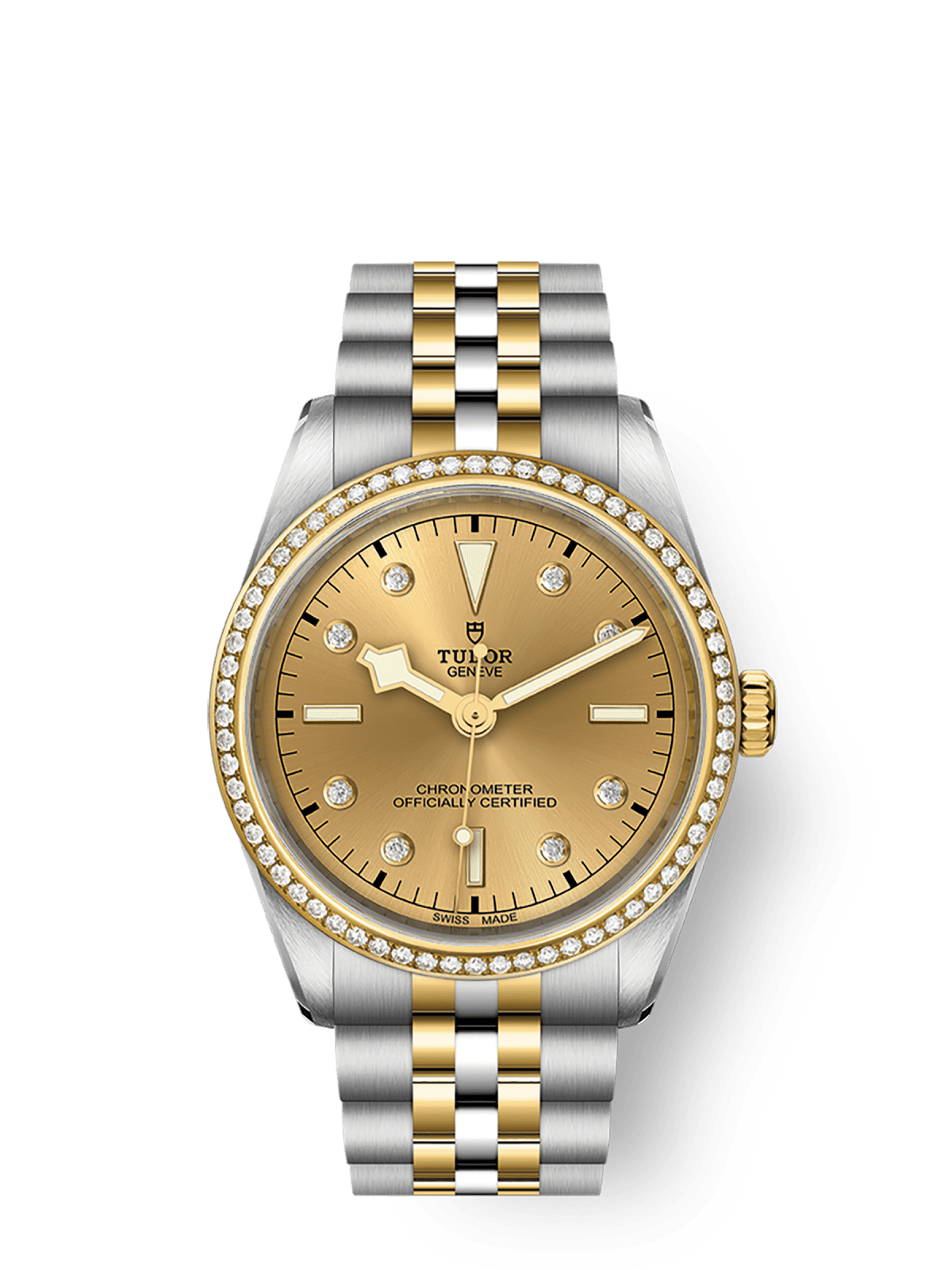 Tudor Black Bay One 36 S&G 36mm steel case Diamond-set dial M79653-0007