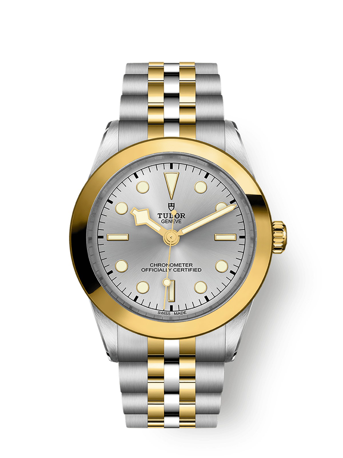 Tudor Black Bay One 39 S&G 39mm steel case Yellow gold bezel M79663-0002
