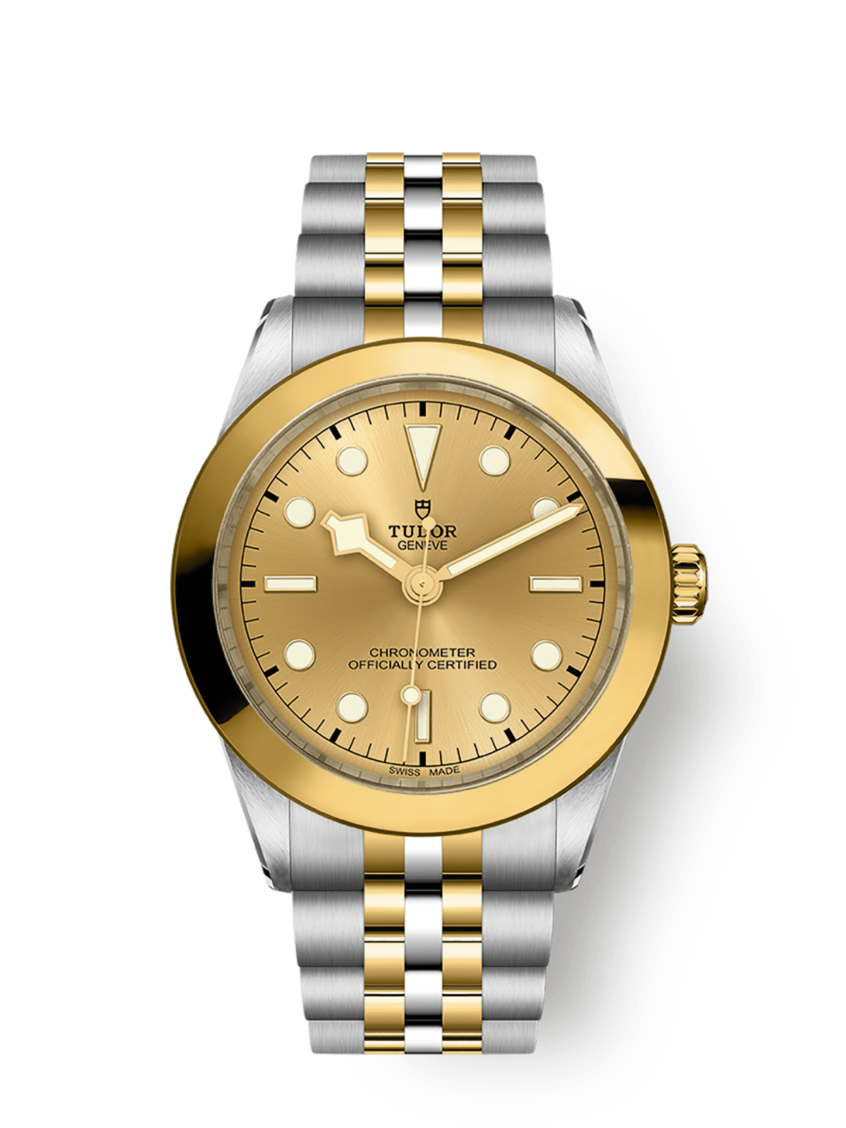 Tudor Black Bay One 39 S&G 39mm steel case Yellow gold bezel M79663-0005