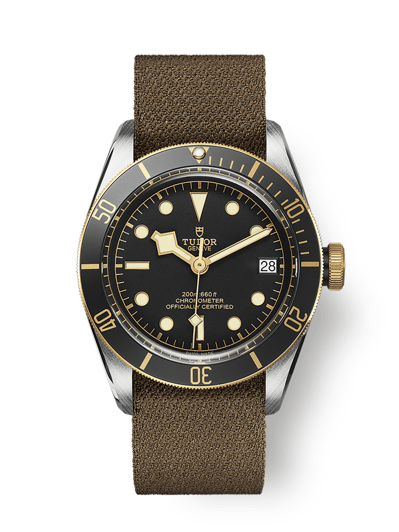 Tudor Black Bay S&G 41mm steel case Black dial M79733N-0005