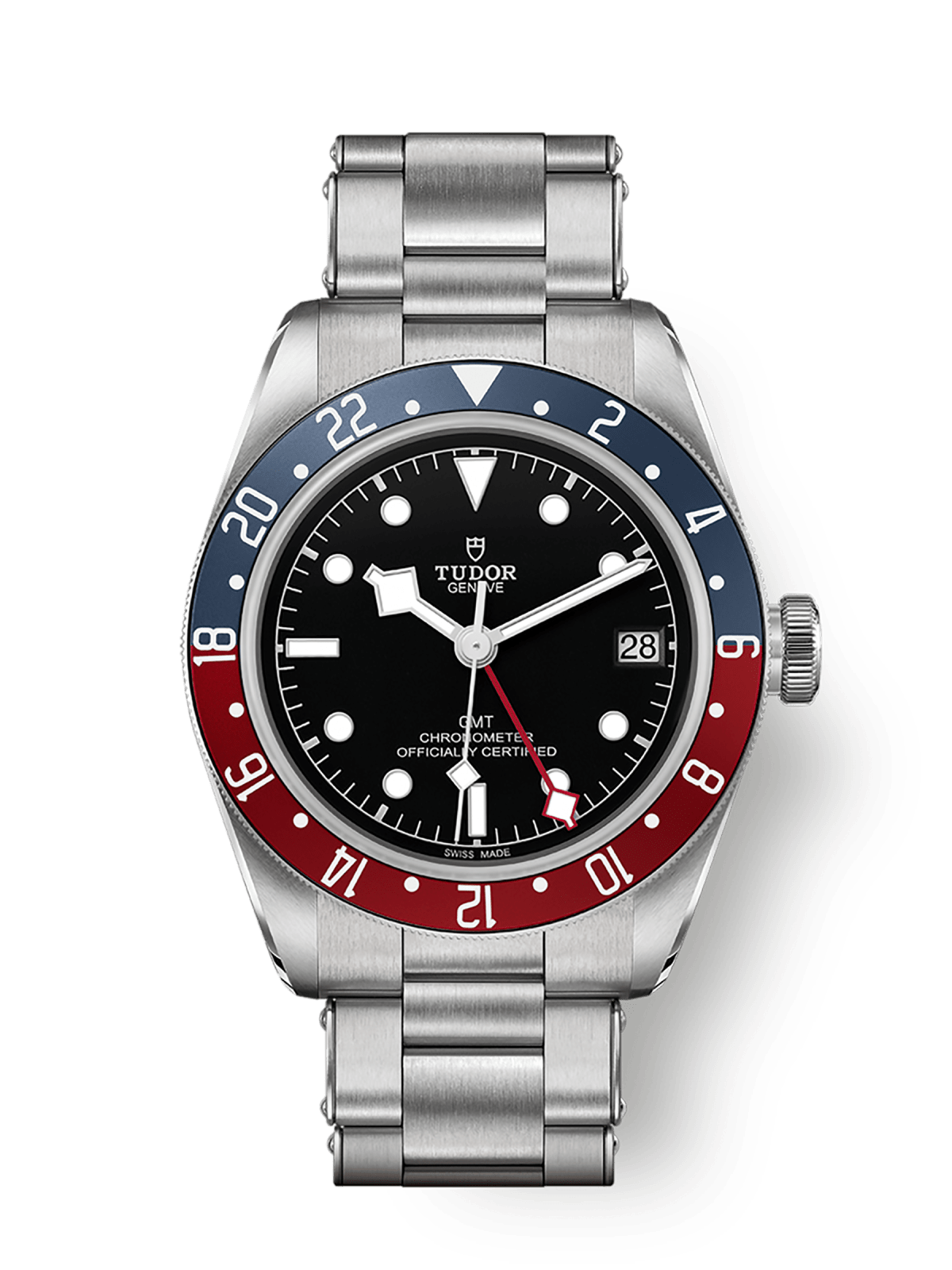 Tudor Black Bay GMT 41mm steel case Rivet steel bracelet M79830RB-0001