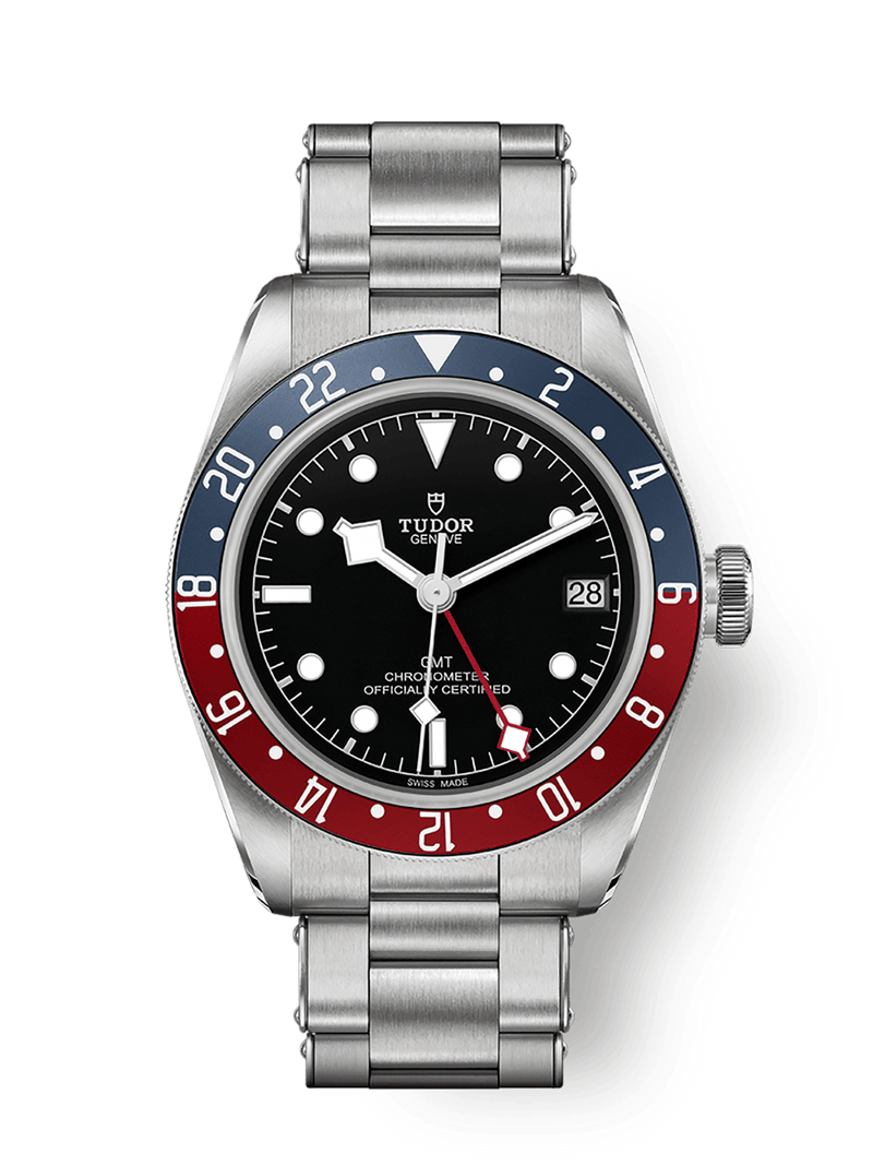 Tudor Black Bay GMT 41mm steel case Rivet steel bracelet M79830RB-0001