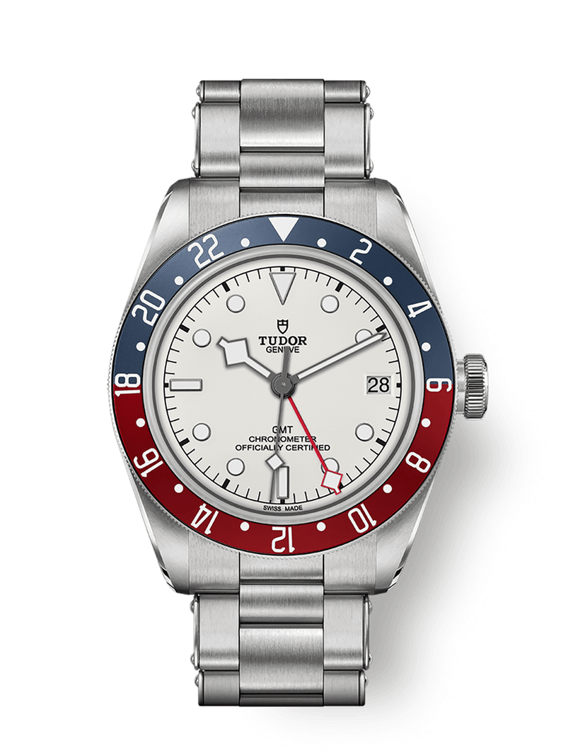 Tudor Black Bay GMT 41mm steel case Rivet steel bracelet M79830RB-0010