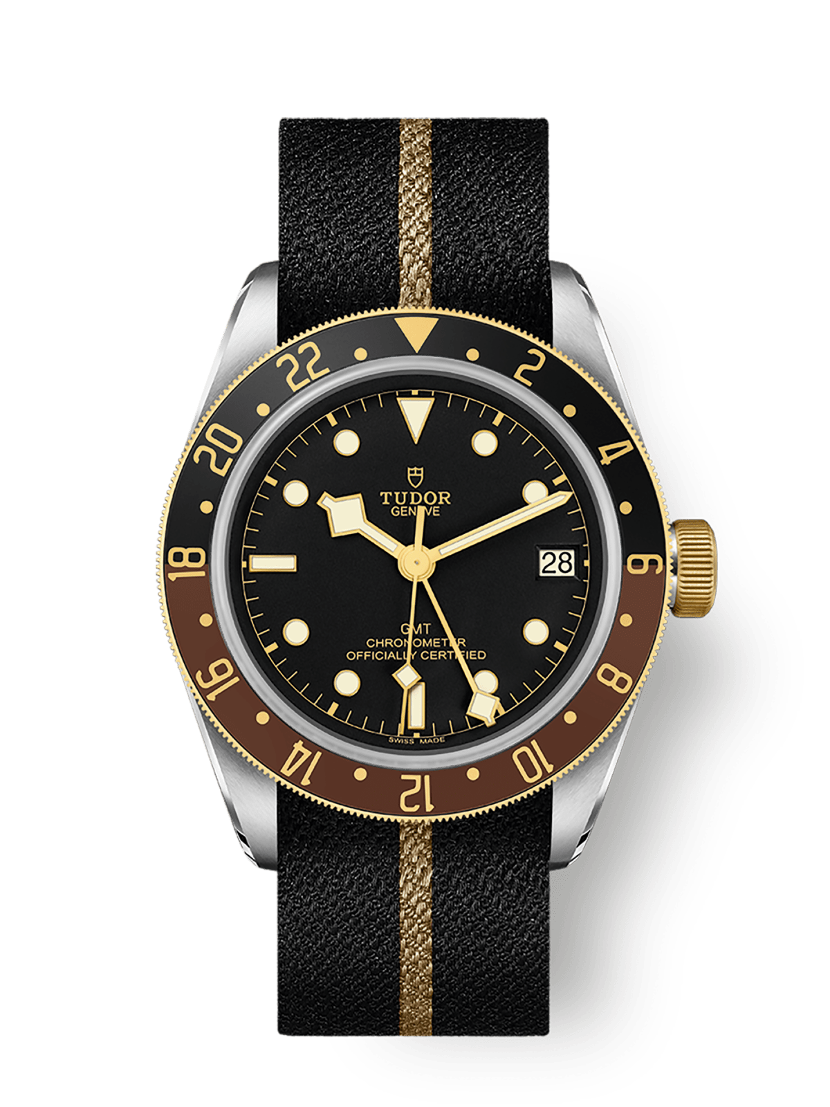 Tudor Black Bay GMT S&G 41mm steel case Black dial M79833MN-0004