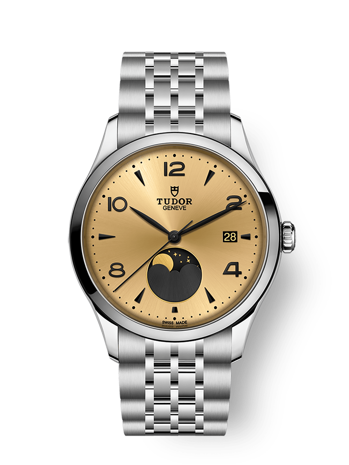Tudor TUDOR 1926 Luna 39mm steel case Moon phase indicator M91560-0001